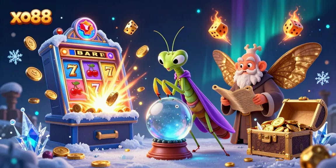 Experience the magic of xo88 at our casino with a mystical fortune teller and jackpot delights.