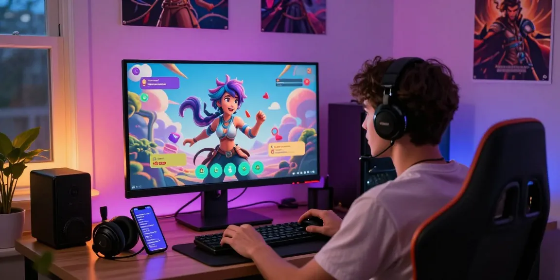 Immersive chat with NSFW AI character in cozy digital environment